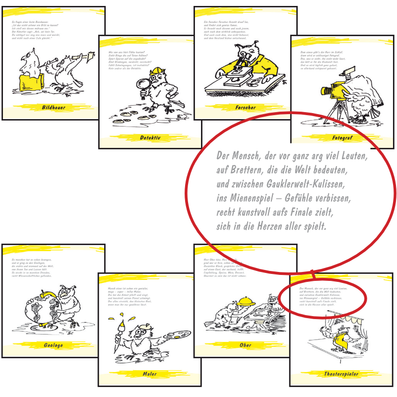 Kartenset „Berufe“